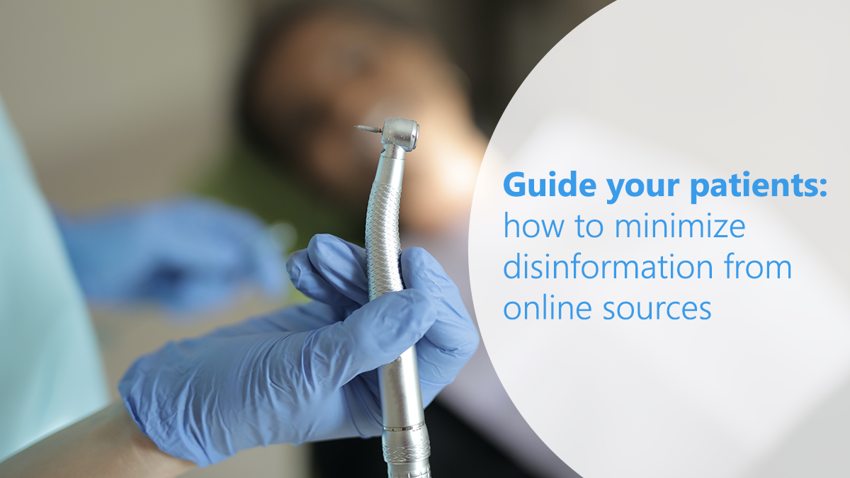 Guiding Your Patients: How To Minimize Disinformation From Online Sources